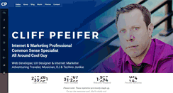 Desktop Screenshot of cliffpfeifer.com