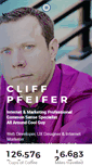 Mobile Screenshot of cliffpfeifer.com